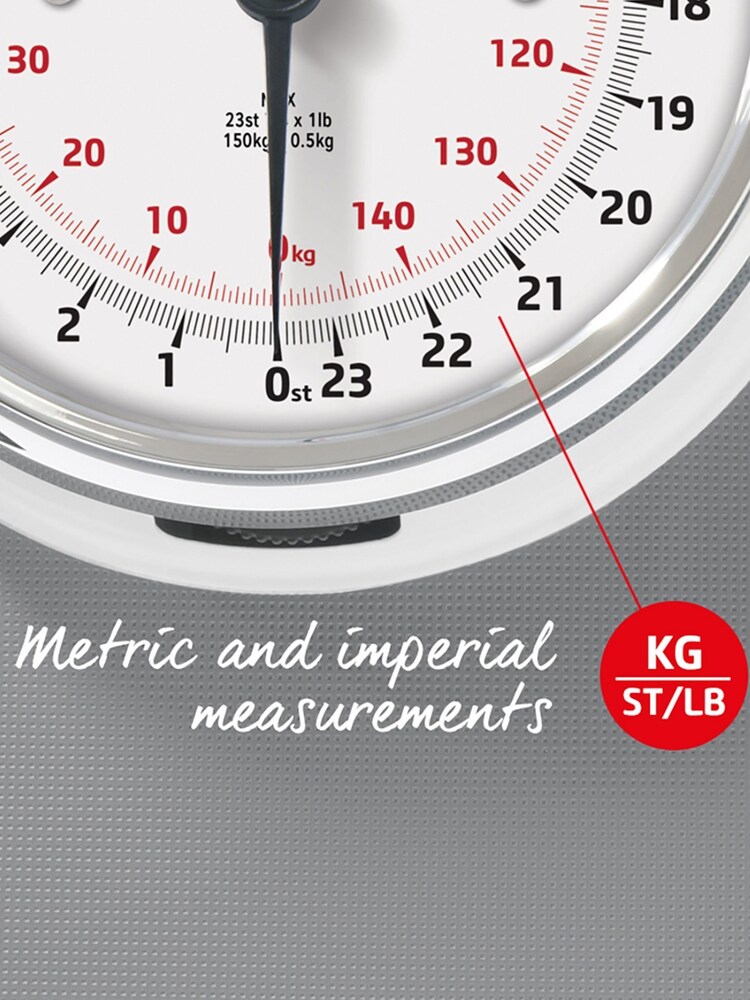 Salter White Professional Mechanical Bathroom Scale - Image 4 of 4