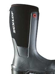Dunlop Black Snugboot Workpro Full Safety Wellies - Image 1 of 4