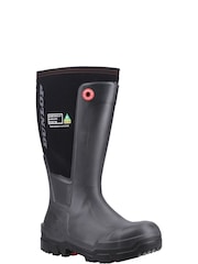 Dunlop Black Snugboot Workpro Full Safety Wellies - Image 2 of 4