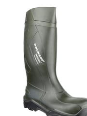 Dunlop Green Purofort+ Full Safety Wellies - Image 2 of 5