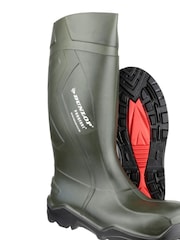 Dunlop Green Purofort+ Full Safety Wellies - Image 4 of 5