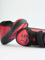 Red Spiderman Elastic Lace Touch Fastening Boots - Image 5 of 5