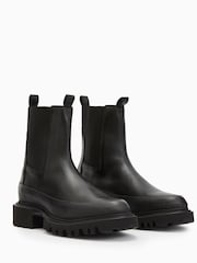 AllSaints Black Harlee Boots - Image 2 of 6