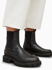 AllSaints Black Harlee Boots - Image 6 of 6