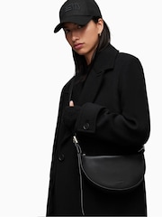 أسود - حقيبة تعلق حول الجسم شكل هلال من Allsaints - صورة 1 من 6