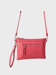 Osprey London Ruby Leather Cross-Body Clutch Bag - Image 2 of 5