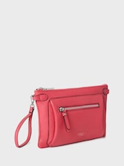 Osprey London Ruby Leather Cross-Body Clutch Bag - Image 3 of 5