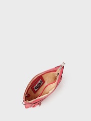 Osprey London Ruby Leather Cross-Body Clutch Bag - Image 4 of 5