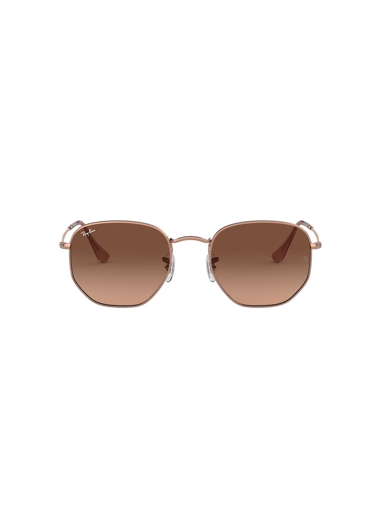 Ray-Ban Medium Hexagonal Flat Lens Sunglasses - Image 2 of 12