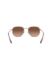 Ray-Ban Medium Hexagonal Flat Lens Sunglasses - Image 4 of 12
