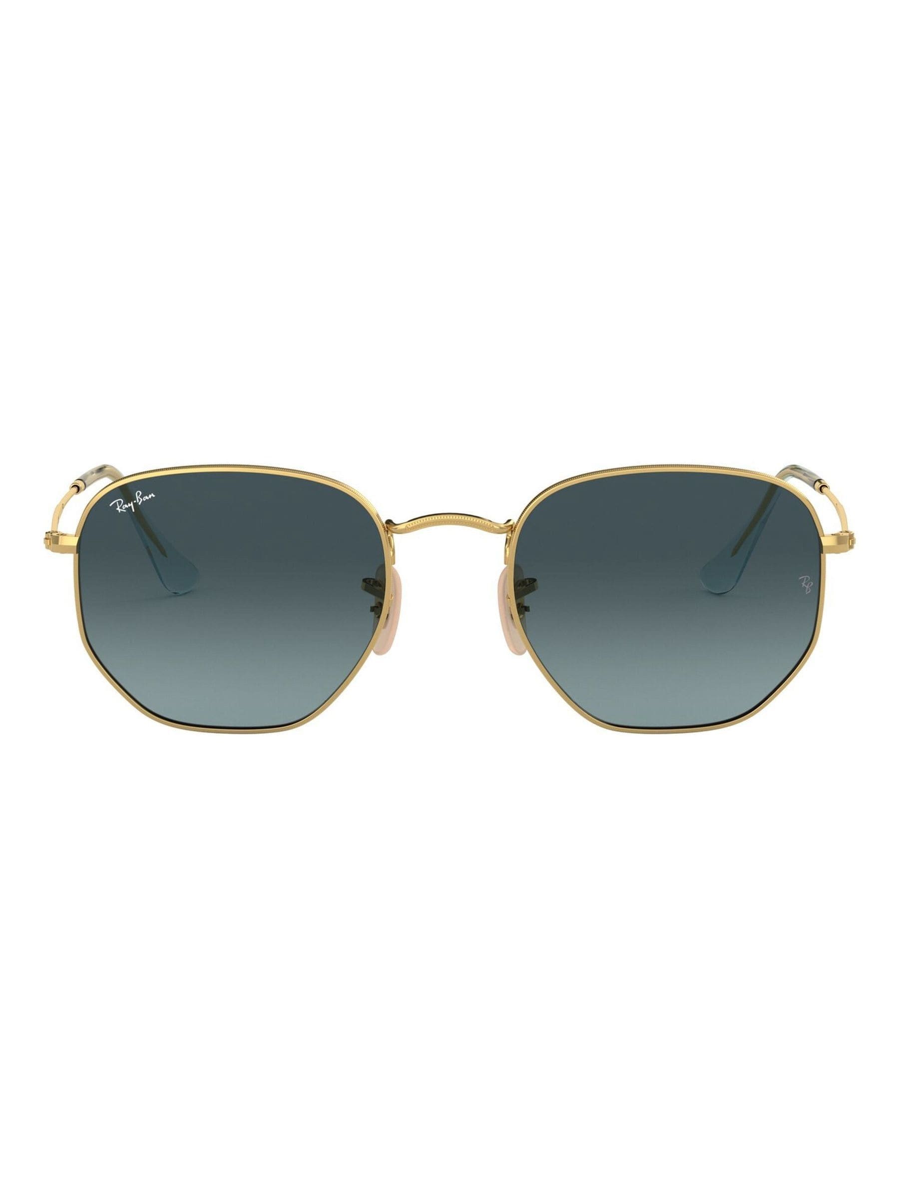 Buy Ray Ban Small Hexagonal Flat Lens Sunglasses from Next Denmark