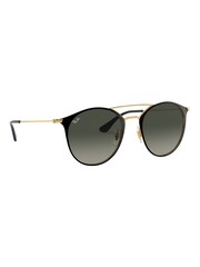 Ray-Ban Round Double Bridge Black Sunglasses - Image 1 of 12