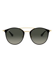 Ray-Ban Round Double Bridge Black Sunglasses - Image 2 of 12