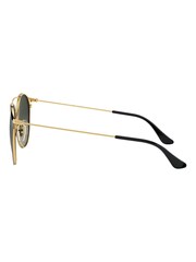 Ray-Ban Round Double Bridge Black Sunglasses - Image 6 of 12