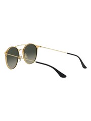 Ray-Ban Round Double Bridge Black Sunglasses - Image 7 of 12