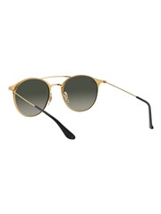 Ray-Ban Round Double Bridge Black Sunglasses - Image 8 of 12