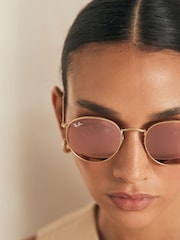 Ray-Ban Small Round Metal Sunglasses - Image 2 of 14