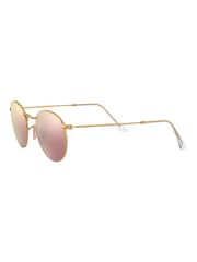 Ray-Ban Small Round Metal Sunglasses - Image 7 of 14