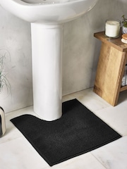 Black Bobble Bath Mat - Image 1 of 5