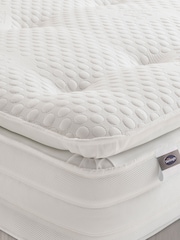 Silentnight Blue Mirapocket 2000 Geltex Pillowtop Mattress and 2 Drawer Divan Base Bed Set - Image 2 of 5