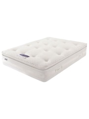 Silentnight Blue Mirapocket 2000 Geltex Pillowtop Mattress and 2 Drawer Divan Base Bed Set - Image 4 of 5