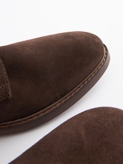 Joules Suede Derby Brown Suede Derby - Image 4 of 7
