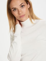 Kaffe Astrid Long Sleeve Regular Fit Roll Neck Jumper - Image 4 of 7