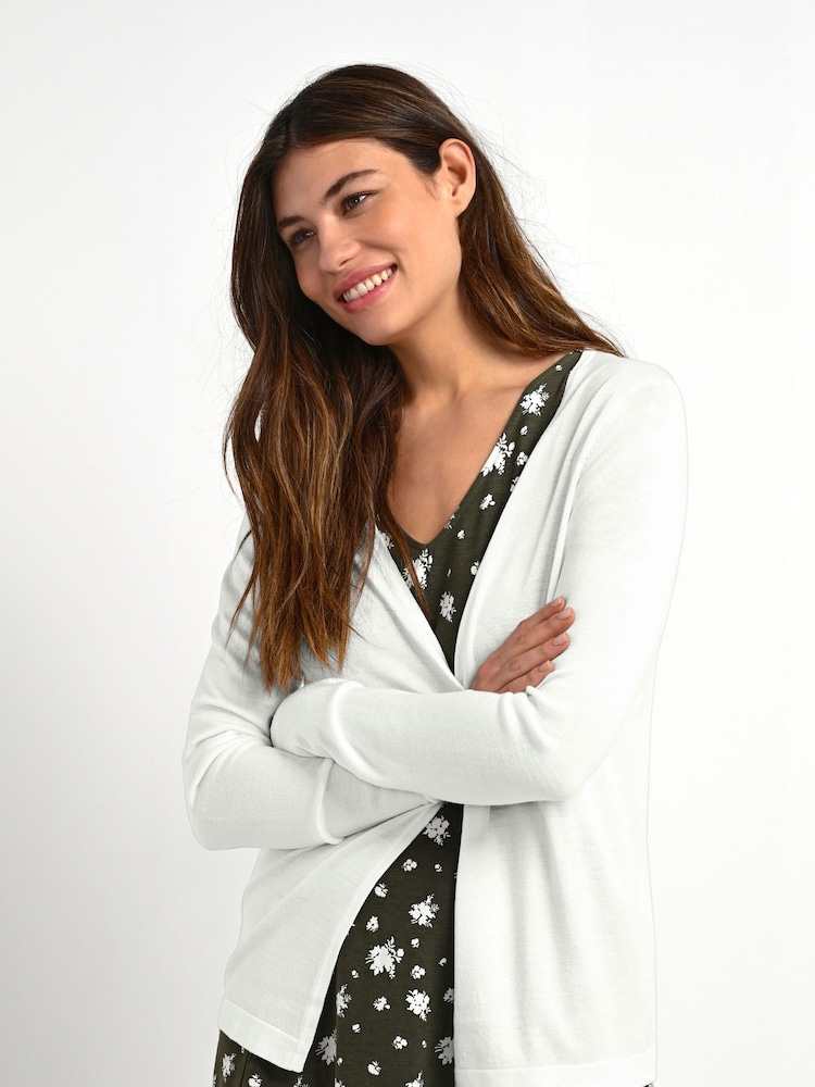 Kaffe KAfenia Astrid Regular Fit Open Cardigan - Image 2 of 8