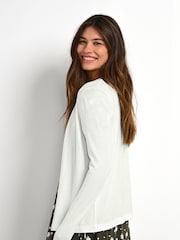 Kaffe KAfenia Astrid Regular Fit Open Cardigan - Image 3 of 8
