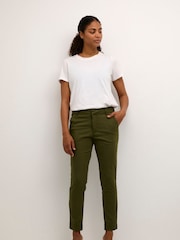 Kaffe Lea Slim Fit Chino Trousers - Image 3 of 6
