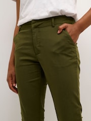 Kaffe Lea Slim Fit Chino Trousers - Image 4 of 6