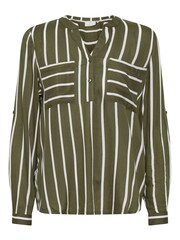 Kaffe Green Babara Long Sleeve Shirt Blouse - Image 6 of 9