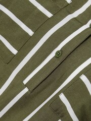 Kaffe Green Babara Long Sleeve Shirt Blouse - Image 8 of 9
