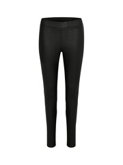 Kaffe Black Ada Faux Leather Leggings - Image 6 of 7