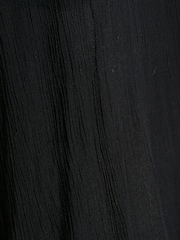 Kaffe Amber Stanley Black Short Sleeve Blouse - Image 7 of 7