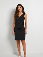 Kaffe Blue Sara Slim Fit Dress - Image 1 of 7