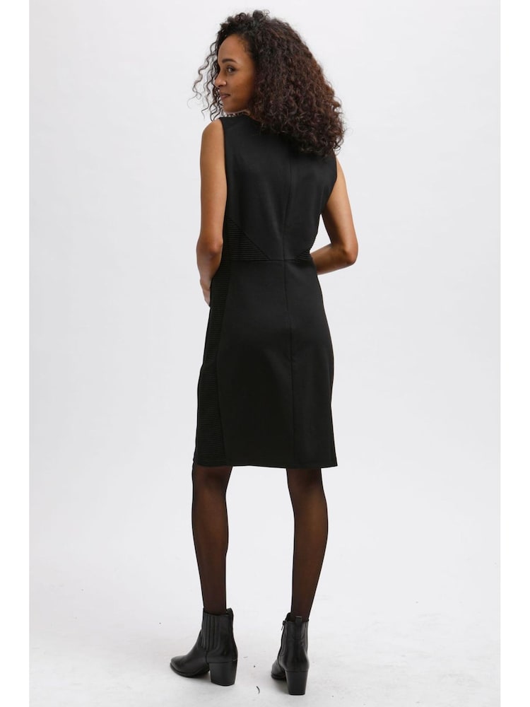 Kaffe Blue Sara Slim Fit Dress - Image 2 of 7