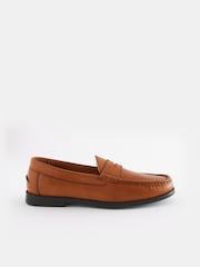 Joules Penny Loafer Tan Brown Penny Loafers - Image 2 of 7