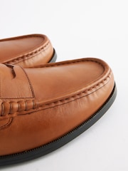 Joules Penny Loafer Tan Brown Penny Loafers - Image 4 of 7