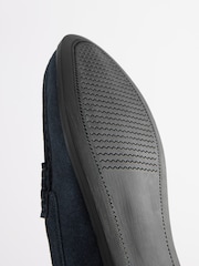 Joules Penny Loafer Navy Blue Penny Loafers - Image 4 of 8