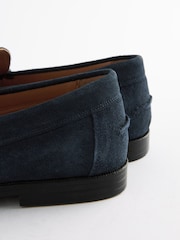 Joules Penny Loafer Navy Blue Penny Loafers - Image 5 of 8