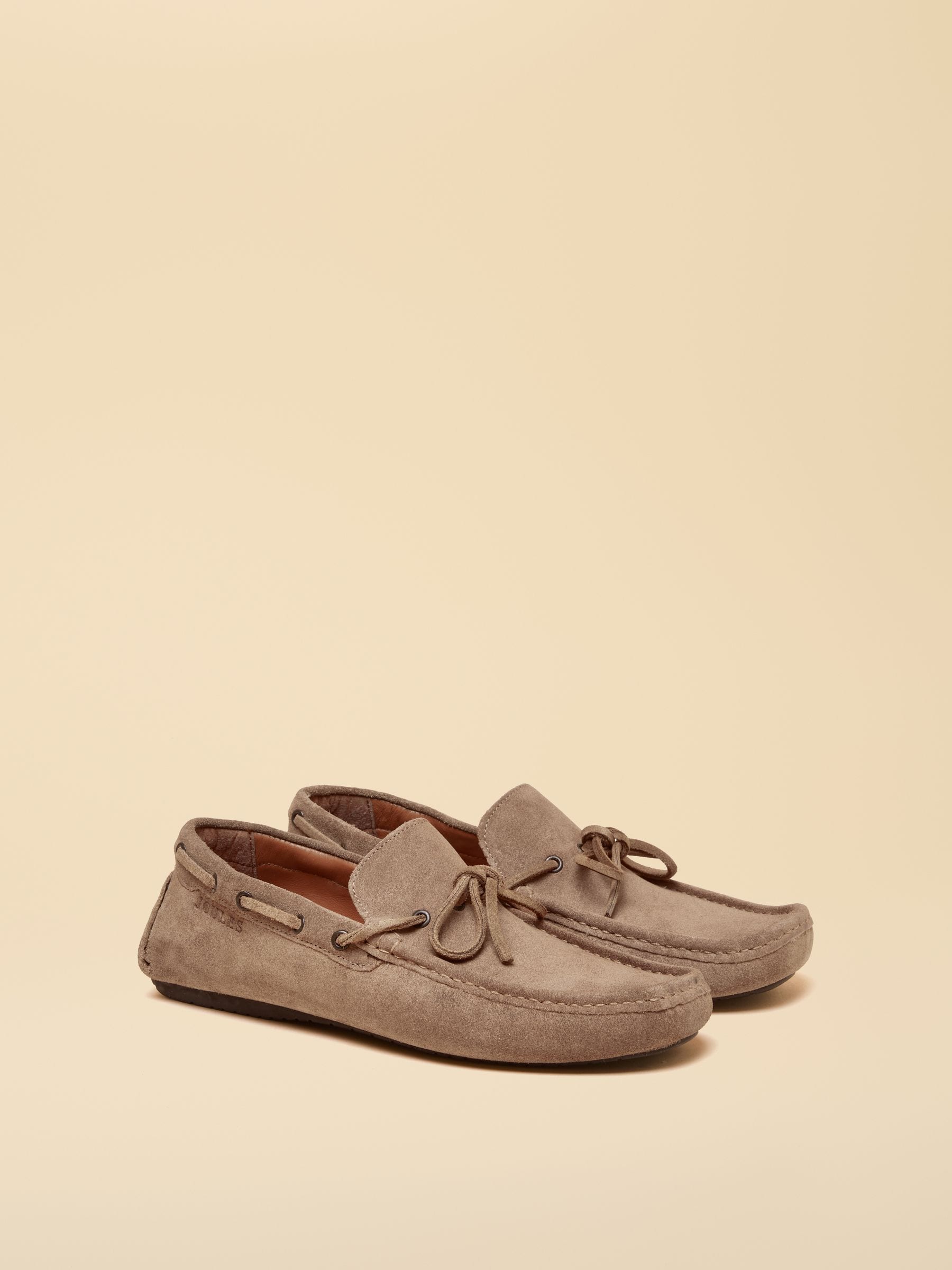 Joules Brown Suede Driver Shoes