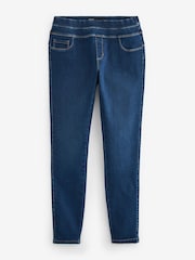 Blue Skinny Sculpting Pull-On Jeans - Image 1 of 1