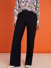 Baukjen Blue Margot Wide Leg Jeans - Image 4 of 6