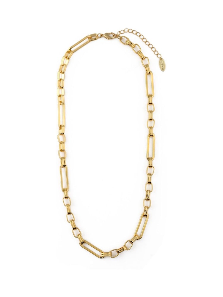 Orelia London Long Link Linear Chain Necklace - Image 1 of 3