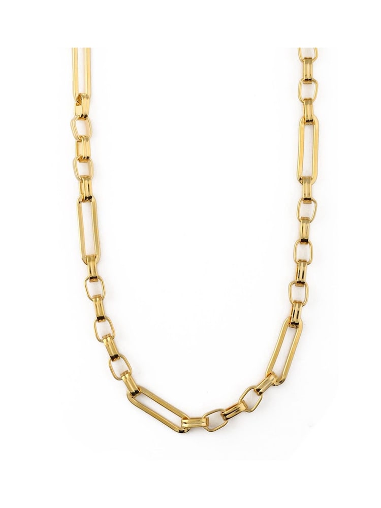 Orelia London Long Link Linear Chain Necklace - Image 2 of 3