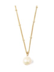 Orelia London Pearl Drop Satellite Necklace - Image 2 of 3