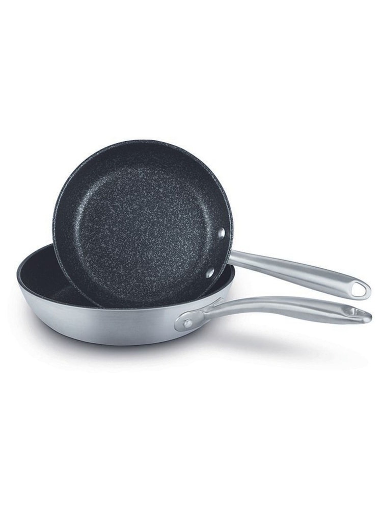 Prestige Silver Scratch Guard SS Non-Stick Twin Pack Frypan Set 25/29cm - Image 2 of 8