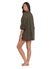 Lauren Ralph Lauren Cotton Embroidered Beach Dress Cover-Up - Image 3 of 4