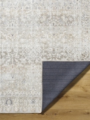 LIVABLISS Brown Rainier Our Pnw Home Washable Traditional Boho Rug - Image 1 of 2